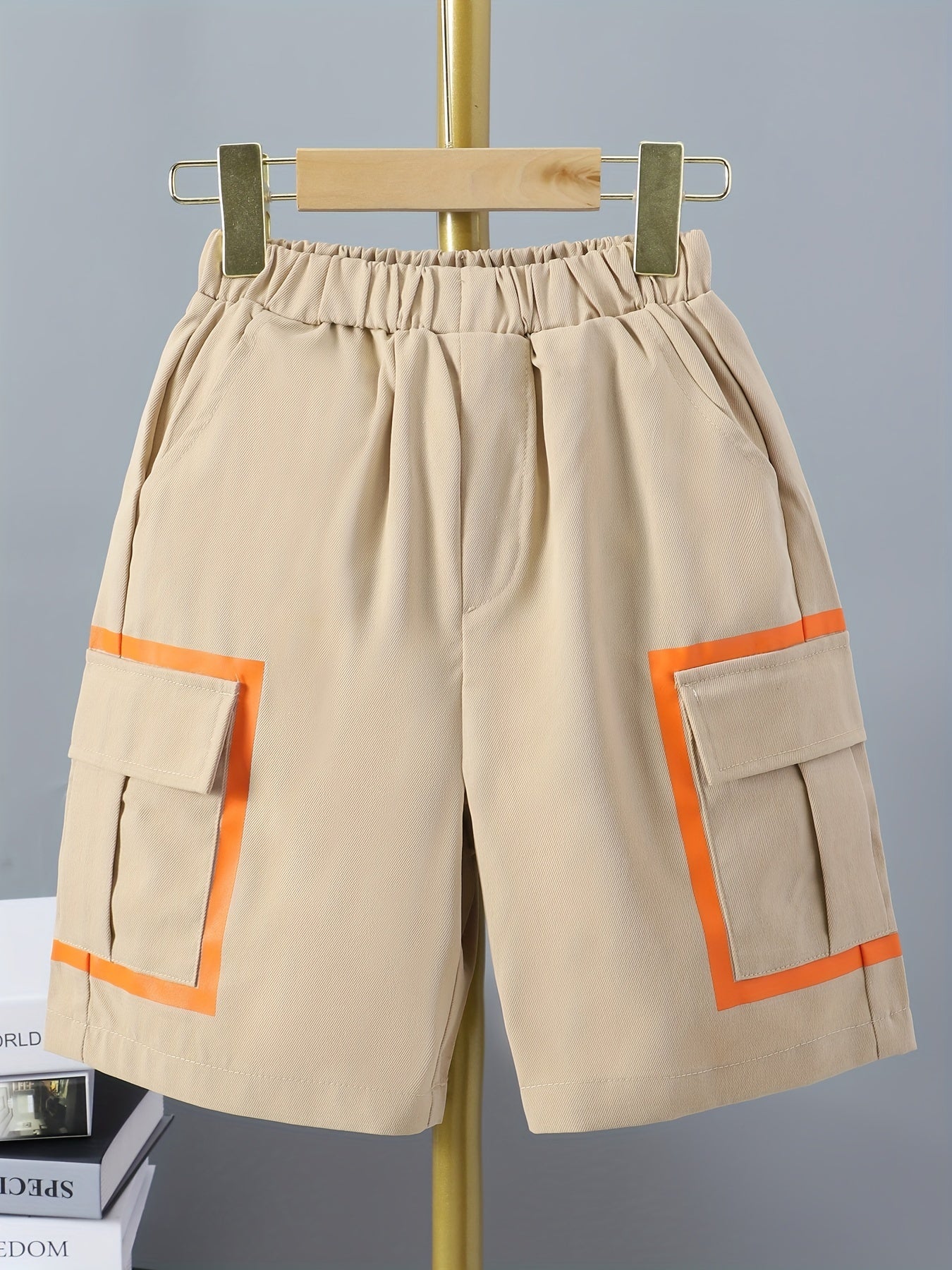 Boys Cargo Shorts Soft Comfortable Breathable Summer Kids Clothes
