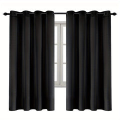 Blackout Velvet Curtains for Bedroom Living Room Soft Grommet Top