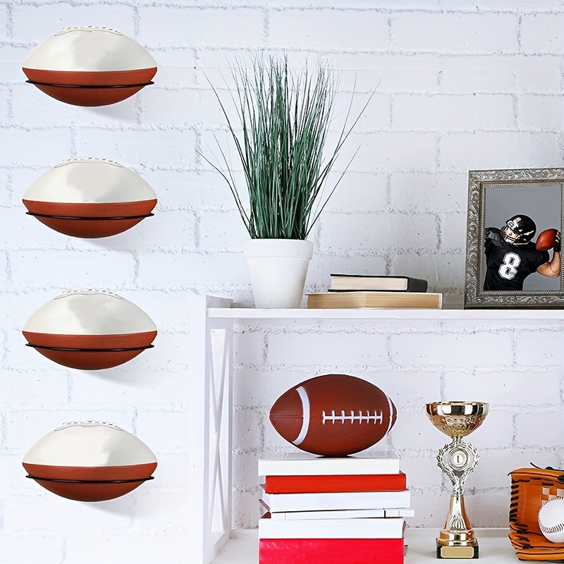 Wall Mounted Ball Rack Rugby Rack Ball Sports Supplies