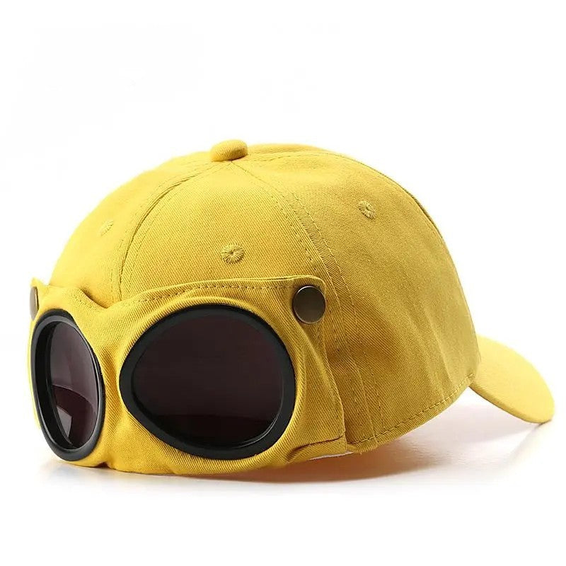 Aviator Sunglasses Baseball Cap Combo
