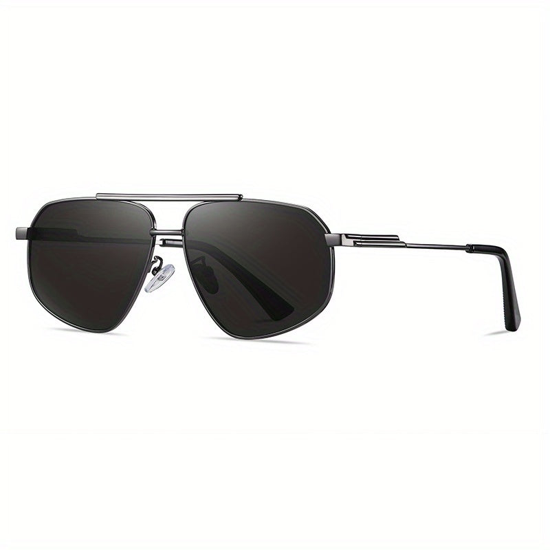 Men's Polarized Polygon Aviator Sunglasses