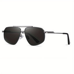 Men's Polarized Polygon Aviator Sunglasses