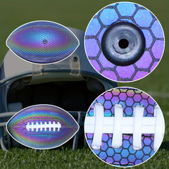 American Football Holographic Reflective No 3 Rugby for Training