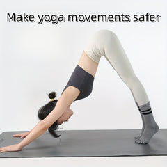 Professional Yoga Socks Anti slip Grips Breathable Stripe Sports Socks