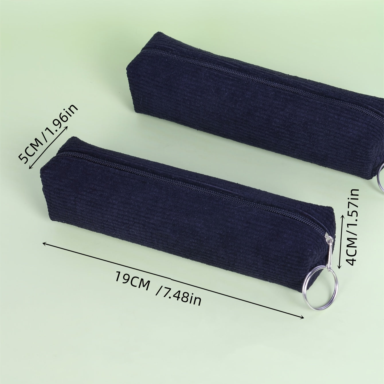 Flannelette Grid Pen Bag for Stationery