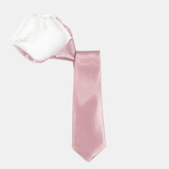 Pink Glitter Necktie Casual Tie Pre tied Shirt Tie For Women