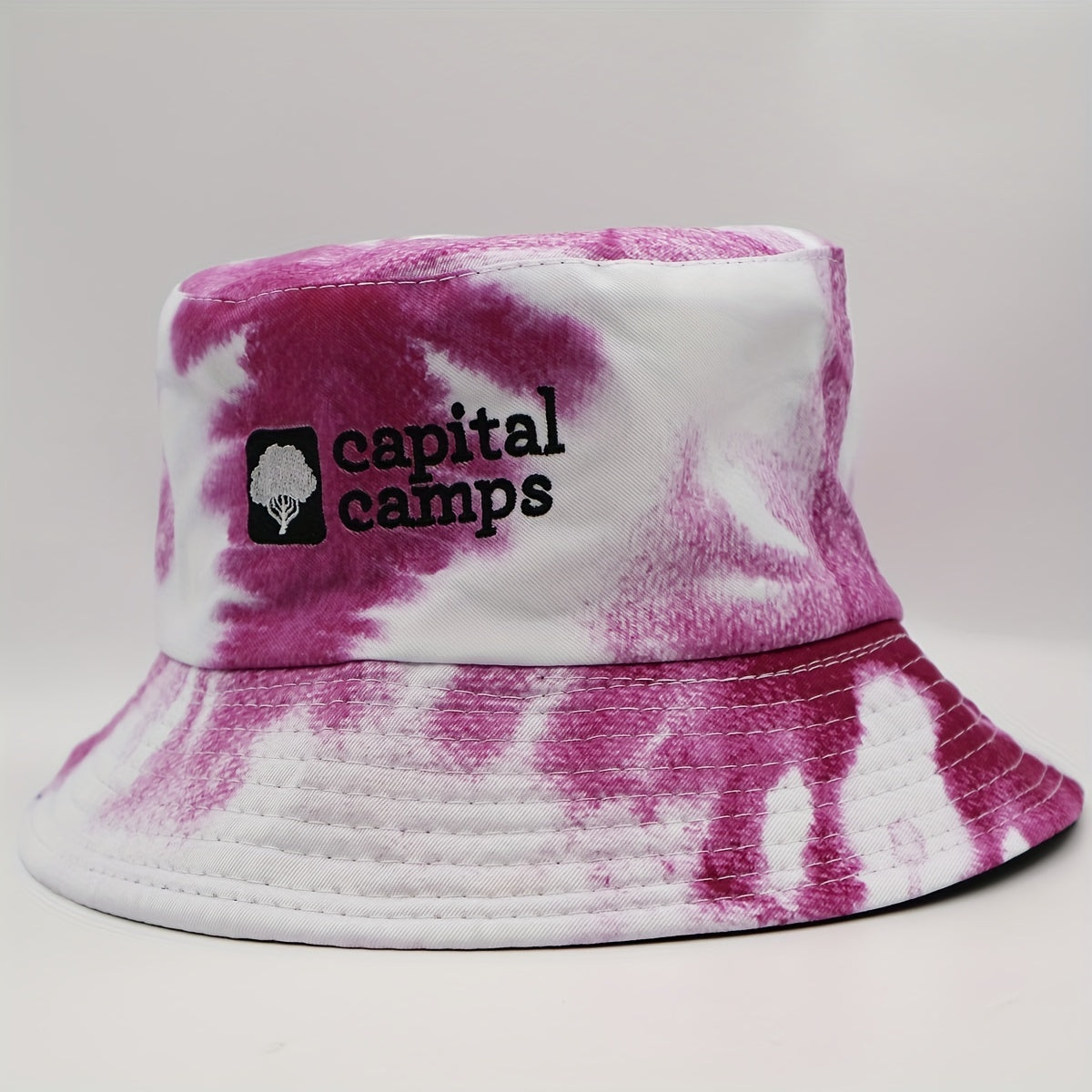 Letter Embroidery Sunshade Bucket Hat, Men Women Sun Hat