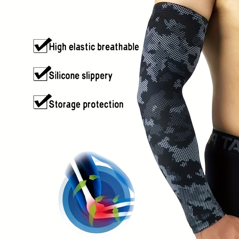 Compression Arm Sleeve for Sports Sun Protection Quick dry Men Women