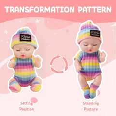 2pcs Y2K Style Sleeping BJD Reborn Dolls in Vibrant Colors