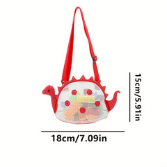 Small Dinosaur Children's Beach Shell Bag