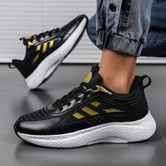 Thick Sole Running Shoes Shock Absorption Wear Resistance Non Slip
