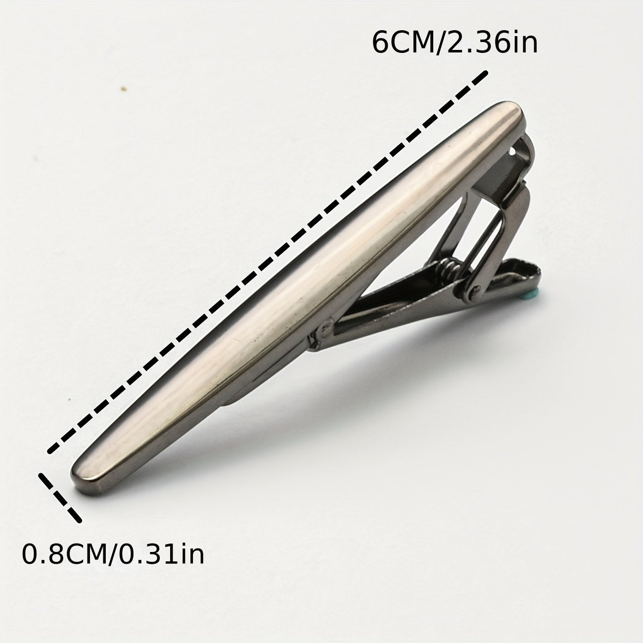 Men's Copper Metal Tie Clip
