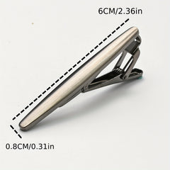 Men's Copper Metal Tie Clip