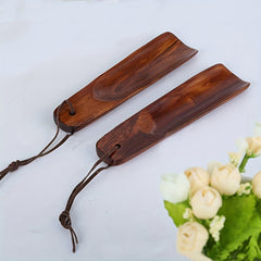 Solid Wood Shoehorn Portable Shoehorn For Indoor Household