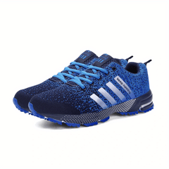 Men's Mesh Running Sneakers - Lightweight Breathable Shoes
