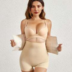 Waist Trainer Tummy Wrap Hollow Out Tummy Control Compression Wrap