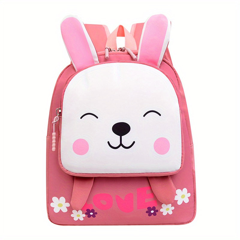 Cartoon Animal Kindergarten Backpack Lightweight Backpack For Boys And Girls