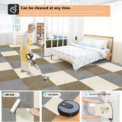 Anti-slip Office Floor Tile Carpet Sticker Square Carpet Sticker