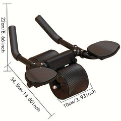 Ab Roller Automatic Rebound Elbow Support Ab Trainer