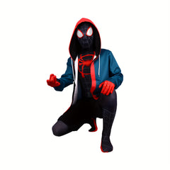Spider Man Miles Dress Up Set Hooded Sweatshirt Role Playing Set