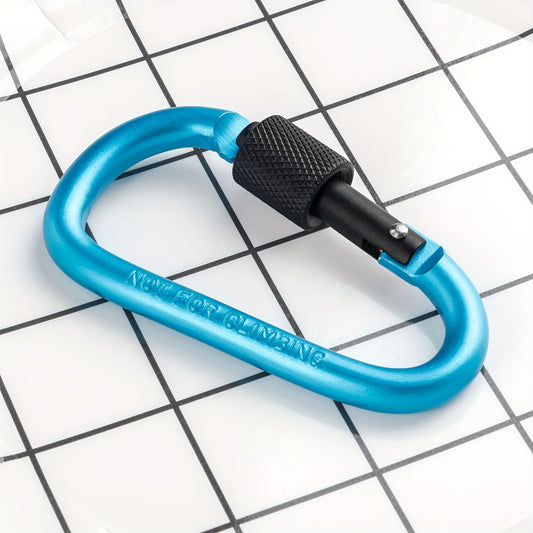 5pcs Aluminum Alloy Carabiner for Travel Camping Survival Gear