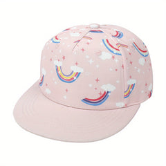 Girls Casual Hip Hop Style Cap Baseball Cap With Cartoon Print