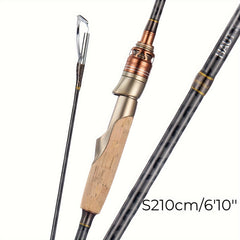 HAUT TON 2 Section Spinning Casting Fishing Rods 1 8m 2 1m 5 9ft 6 9ft