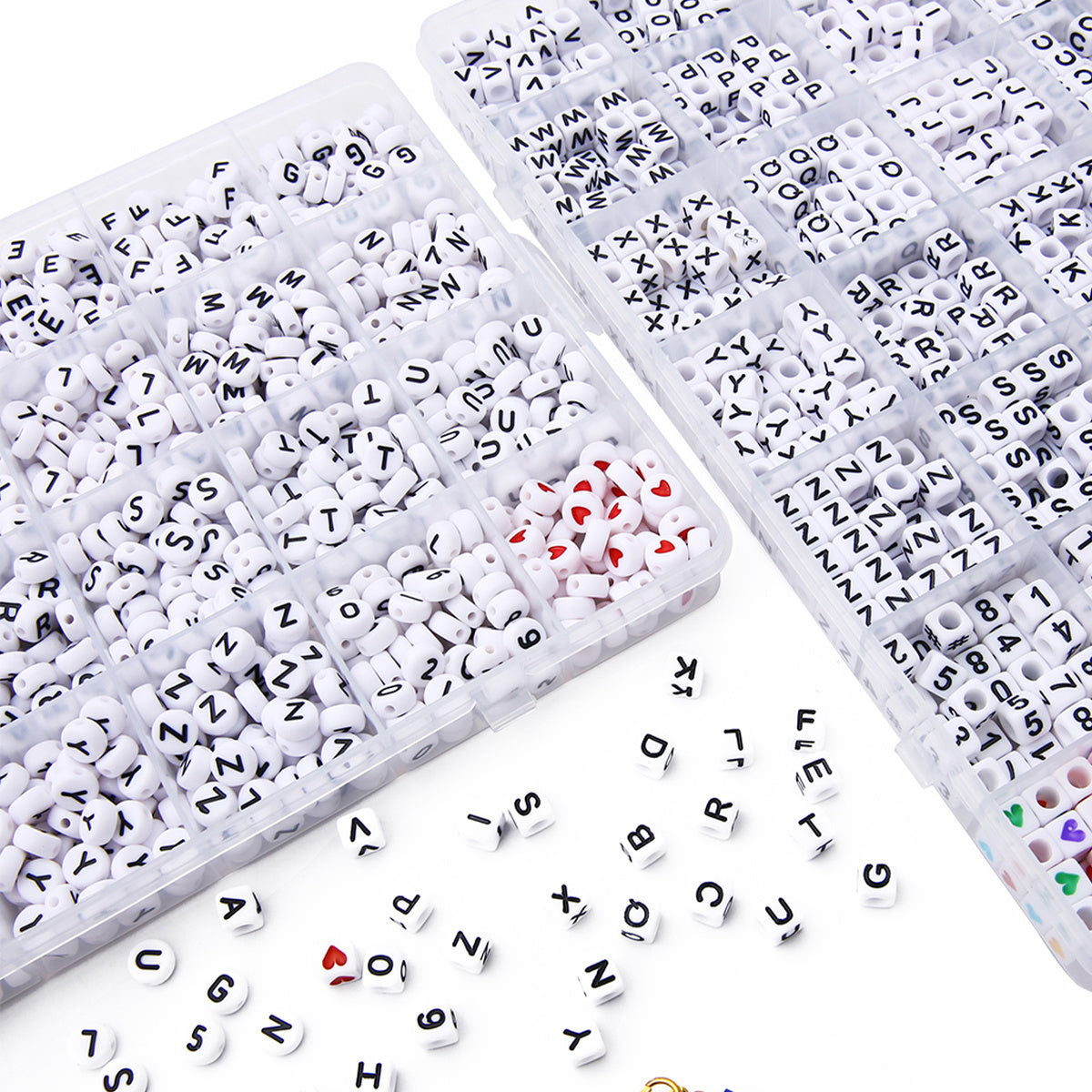 26 Alphabet Beads in a Box Craft Your Own Message