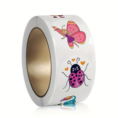500pcs Cartoon Animal Stickers Teacher Reward Stickers For Kids DIY Gift Decorat