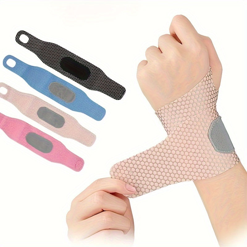 Sports Wrist Guard for Joint Strain Sprain, Light and Breathable, One Size