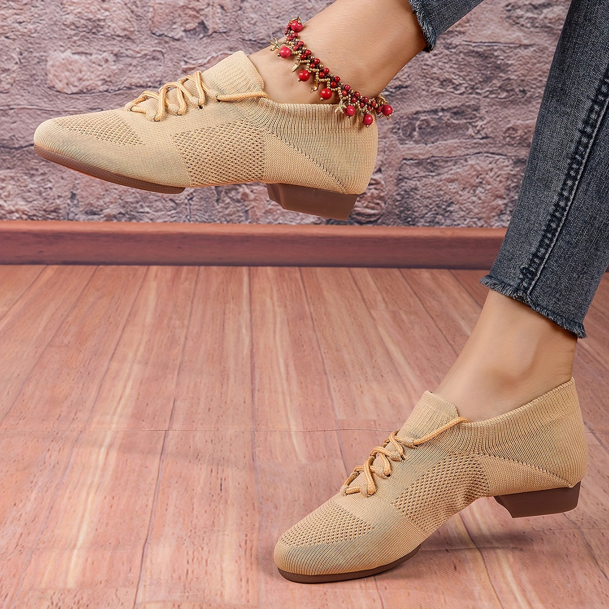 Solid Mesh Breathable Ballet Shoes Non Slip Dance Shoes Indoor Practice Jazz
