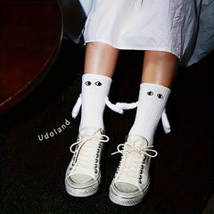 Magnetic Hands Holding Socks, Fun Socks for Couples, Parent-Child Socks