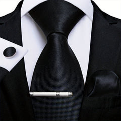 Men's Business Silk Necktie - Formal Woven Design