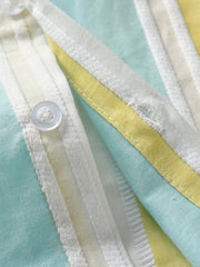 Boys Striped Short Sleeve Shirt for Summer