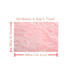 Soft Plush Shaggy Rug 78x110in