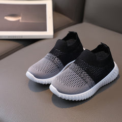 Men's Woven Slip On Sneakers Breathable Sock Shoes for Outdoor Walking
