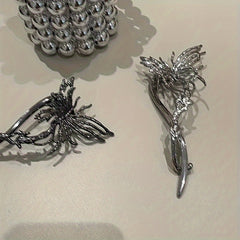 Butterfly Hair Clip Large Alloy Headwear