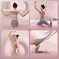 Latex Pulling Belt Elastic Resistance Rope for Home Gym Yoga Fitness