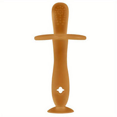 Silicone Teether Baby Teething Toy Baby Toothbrush With Suction Cup