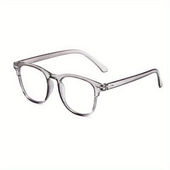 Square Anti Light Glasses For Women Men Students Casual Jelly Frame