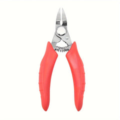 Heavy-Duty Nail Clippers with Curved Blades and Covers for Outdoor Use