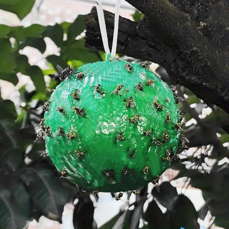 Sticky Ball Traps for Fruit Flies Mosquitoes & Insects Indoors & Outdoors