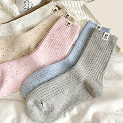 Bunny Pattern Socks Comfy Women's Stockings & Hosiery