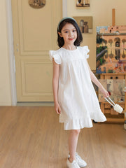 Girl's Stylish Cotton Princess Dress for Parties