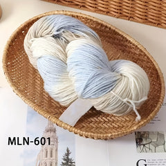 4 Strands Long Segment Dye Wool Thread Wool 80 Nylon 10 Polyester 10 300g