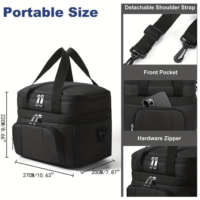 Aluminum Foil Bento Bag Ice Pack Waterproof Lunch Box Bag