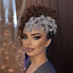 Hand-Woven European and American Bride's Hair Accessory for Wedding