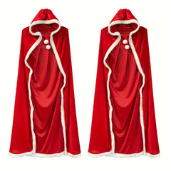 Christmas Costume Cape Santa Claus Little Red Hood Cosplay Performance