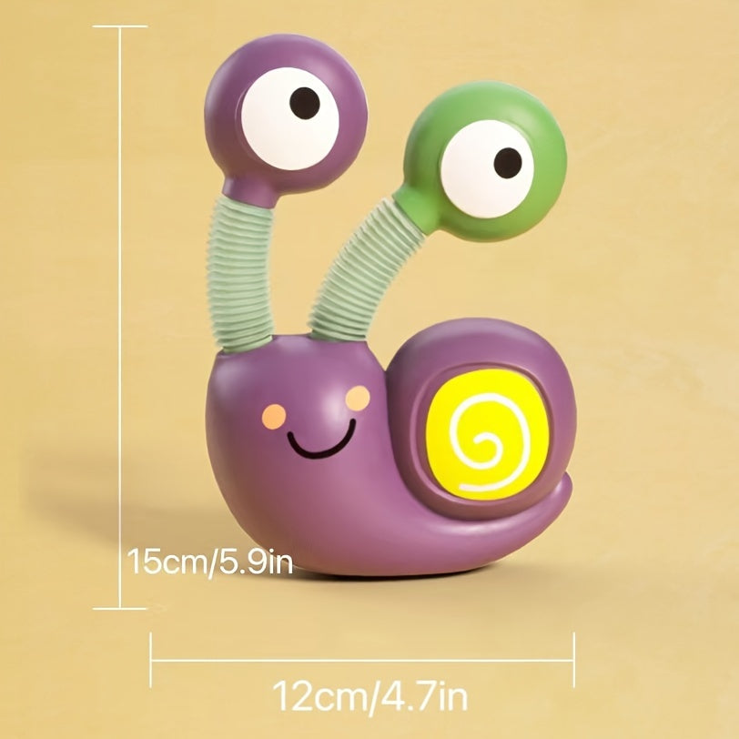 Luminous Telescopic Snail Puzzle Fun Decompression Snail Toy
