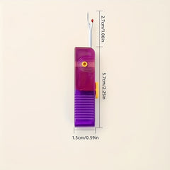 Collapsible Stainless Steel Thread Cutter Seam Ripper Stitch Removal Needle Arts